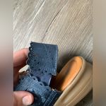 VTG Beacon Euro Flex Huaraches Sandals Leather Blue Mary Jane Size 6 6.5 Photo 12