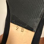 Pura Lopez Black and Pink Suede Heels size 9B Photo 7