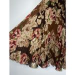 Robbie Bee Vintage V Neck Floral Midi Dress sz 6 Y2K cottagecore Photo 7