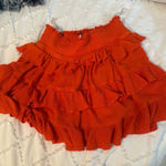 Free People Orange  skirt  Photo 0