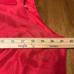 Jessica Howard  Womens Red Silk Wrap Blouse Size 14 Photo 6