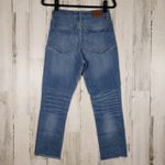 Madewell  Blue Denim The High-Rise Slim Crop Boyfriend Jeans Women's Size 24 Photo 10