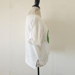 Free People  Inhale Henley Graphic Tee Size Small Photo 3