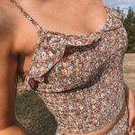 Storia Ditsy Floral Smocked Tank & Skirt Set Photo 2