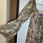 Peach Love California NWT Peach Love Tan/Gold Wishing I Was Yours Dress size Medium Photo 7