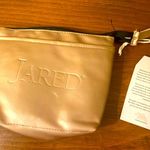 Mea Huna Jared Gold Toiletry Bag NWT Tan Photo 0