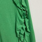 NatuRAL vintage Green Ruffles Tank Top Dress Women's Size M Sleeveless Size M Photo 2