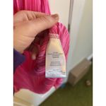 Almost Famous Pink Crinkle Button Up Collared Top Size Large Feminine Girlie Coquette Romantic Photo 6