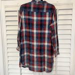 Vintage Havana Red And‎ Blue Plaid Dress Size Medium Photo 1