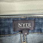 NYDJ Chloe Capri Jean In Loire Blue Wash Size 16 Photo 2