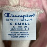 Champion UO Tie-Dye Shorts Women’s Size XS Pink Reverse Weave High Rise Photo 7