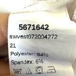 SheIn white red flower crop top Photo 7