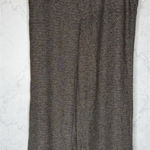 Soft Surroundings Brown herringbone wide leg trouser pants Photo 0