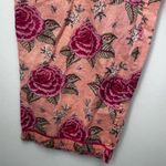 La Cera Cotton Print Pj Set in Peach Size Large Pink Photo 5