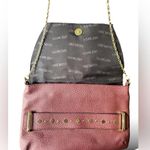 Sam & Libby EUC-  Crossbody bag Maroon & Gold Embellishments Photo 8