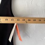 Colsie Bodysuit Womens Medium‎ Black Ribbed Stretch Sleeveless One Piece Photo 7