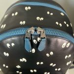 Coach Disney X Spooky Eyes Dark Fairytale Black Leather BackPack Photo 1