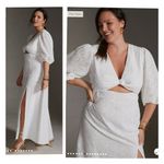 Anthropologie  ×Hutch Eyelet Cutout Maxi Dress size 0 Photo 6