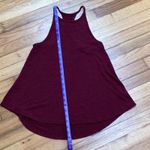 Athleta  Racerback Thin Strap Athletic Burgundy Tunic Tank size xsmall Photo 8