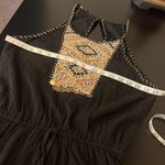 Greylin Anya Jumpsuit in black, Cotton blend, fully lined, bohemian, size S Photo 10