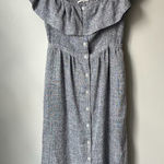 FRNCH  Off The Shoulder Midi Dress Women's XS Photo 0