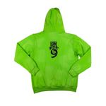 Everlast  x Overthrow - PUNK! Hoodie and Bones Sweatpants in Neon Green Photo 5