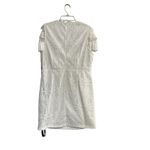 PRETTY LITTLE THING Women's White Lace Tassel Cane Detail Dress Sz 12 NEW Photo 1