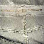 Chico's Chico’s So Slimming Girlfriend Slim Leg Lace Hem Crop Jeans Size 16 (Chico’s 3) Photo 3