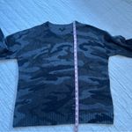 Rails Louie Cashmere Merino Wool Blend Sweater Charcoal Gray Camo Photo 5