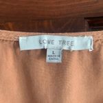 Love Tree  women’s dress size Large, light orange Photo 1