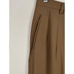Max Studio  Trousers Pleated Brown Dress Pants Size 11/12 Photo 3