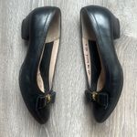 Salvatore Ferragamo  Boutique Black Leather Bow Classic Pumps Photo 4