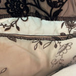 Vintage 90s IC Collection Black Lace Tulle Blazer Jacket size medium Photo 6