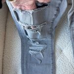 American Eagle Gray Distressed High Rise Skinny Jeans Size 14 Short Photo 4