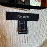 Forever 21  Cream Knit Tank Top Size Medium Photo 2