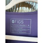 FIGS  Casma Womens Technical Collection VNeck Scrub Top Purple Shadow Size Medium Photo 1