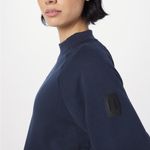 Run On Clouds Crewneck Navy Sweater sz M Blue Size M Photo 11