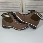 Torrid Faux Suede Sweater Knit Hiker Ankle Boot Brown/Taupe-7W Photo 4