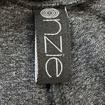 Onzie  Charcoal Gray Side Ladder Cut Outs Cropped Leggings Photo 10