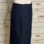 J.Crew  classic corpcore office siren navy blue The Pencil Skirt Size 10 Photo 2