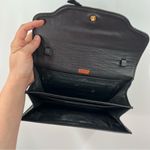 Bally Vintage Black Leather Clutch Purse Photo 2