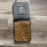 Puerto Rico Crossbody Handbag Women's Small Brown Synthetic Woven Strap Purse Photo 2