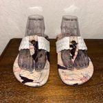 Taos  Braid Woven Thong Strap Slip On Flip Flop Sandal Shoes Size 7  Photo 2