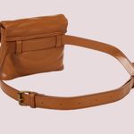 NWT The Drop Women's Rylee Quilted Belt Bag, Cognac Brown Photo 1