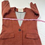 Anthropologie Cartonnier brand burnt orange blazer size M Size M Photo 3