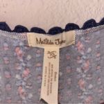 Matilda Jane  Beyond the Horizon Tank Blue Floral Boho Country Chic, size XS Photo 2
