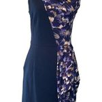 BCBG MAX AZRIA Womens Size 8 Multicolor Floral Cocktail Sleeveless Sheath Dress Photo 0