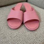 Mansur Gavriel Kitten Open Toe Mule Heeled Sandal In Pink Size 36 Photo 3