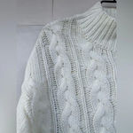 Dreamers  cable sweater dress ML Photo 4