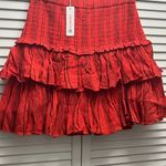Sundry Tiered  mini skirt NWT size 2 (medium) Photo 5